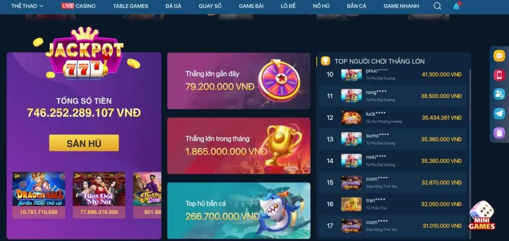 Khuyến mãi thể thao vty05 nhà cái